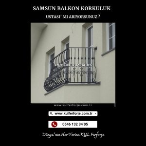 samsun balkon korkuluk hizmeti