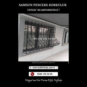 samsun pencere korkuluk hizmeti