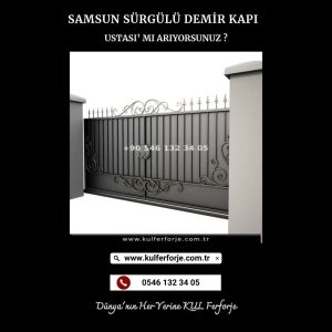 samsun sürgülü demir kapı hizmeti