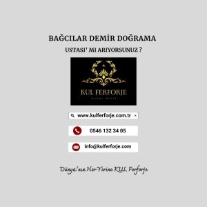 bağcılar demir doğrama hizmeti