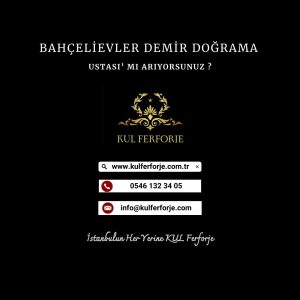 Bahçelievler Demir Doğrama Hizmetimiz