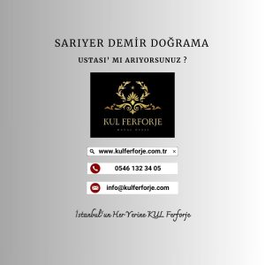 sarıyer demir doğrama hizmeti