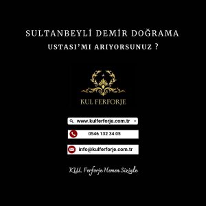 sultanbeyli demir doğrama ustası