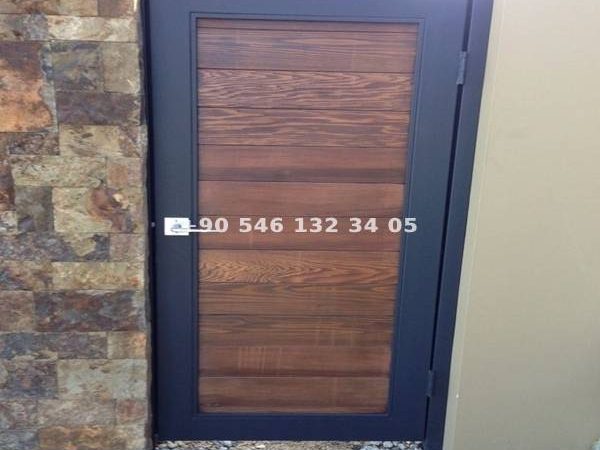 ahşap demir bahçe kapısı ADBK-1