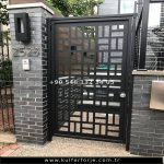 lazer kesim bahçe kapısı LKBK-1