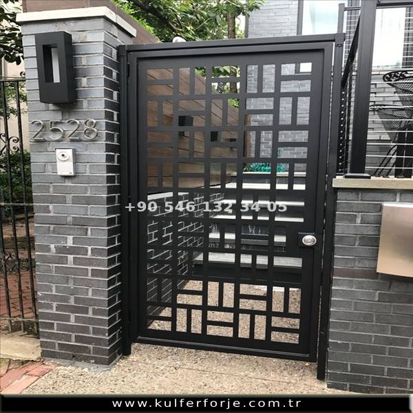 lazer kesim bahçe kapısı LKBK-1