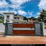 raylı sürgülü demir kapı RSDK-1