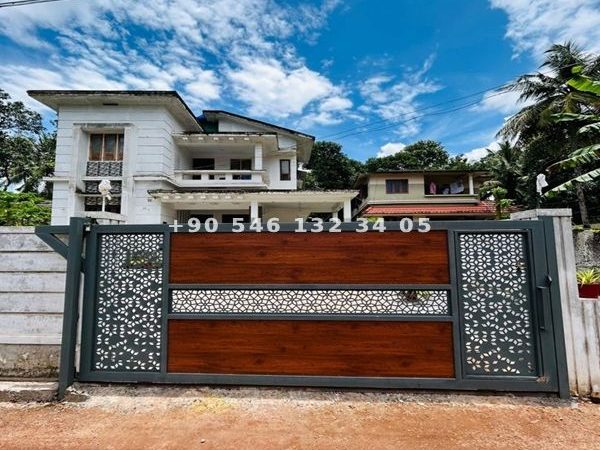 raylı sürgülü demir kapı RSDK-1