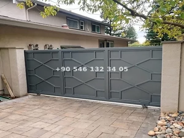 sürgülü demir kapı SDK-1