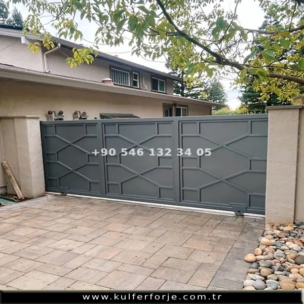 sürgülü demir kapı SDK-1