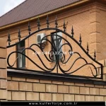 Ferforje Bahçe Duvar Korkuluk FBDK-1