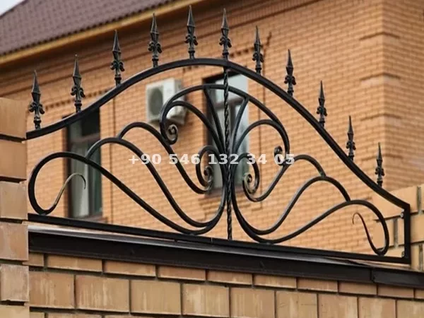 Ferforje Bahçe Duvar Korkuluk FBDK-1