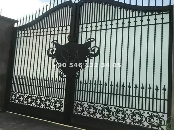 ferforje bahçe kapısı