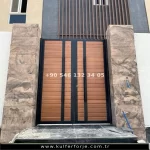 Ahşap Demir Bahçe Kapısı ADBK-4